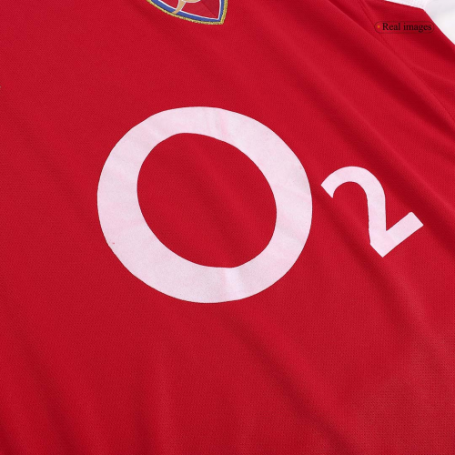 Arsenal Retro Home Long Sleeve Jersey 2002/04