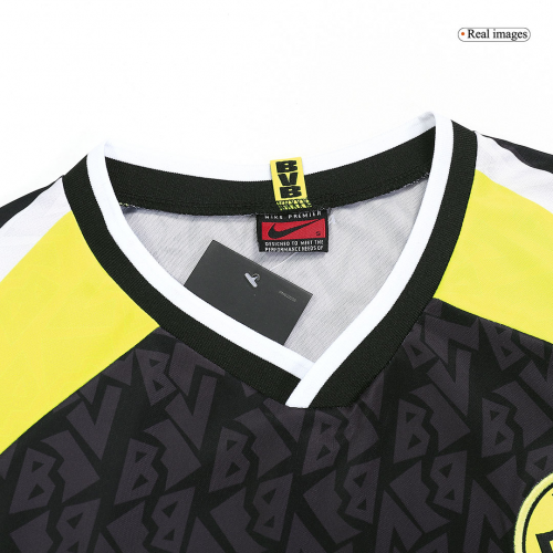 Retro Borussia Dortmund Away Long Sleeve Jersey 1995/96