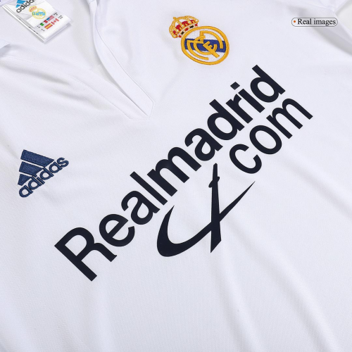 Real Madrid Retro Jersey Home 2001/02