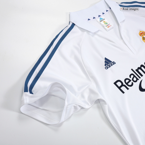 Real Madrid Retro Jersey Home 2001/02