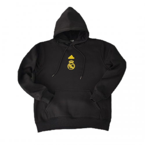 Real Madrid Sweater Hoodie - Black