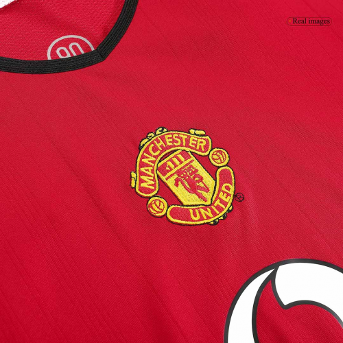 Rooney #8 Retro Manchester United Home Jersey 2005/06