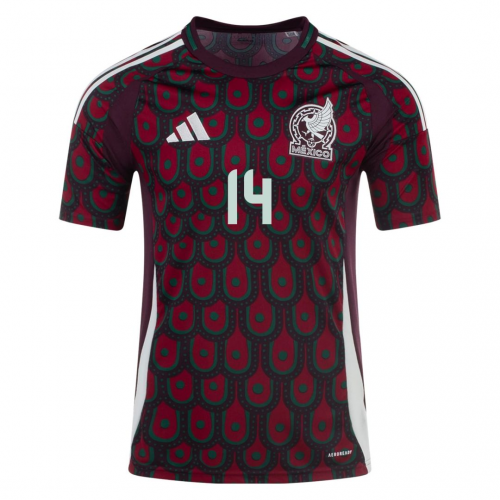 Chicharito #14 Mexico Home Jersey Copa America 2024