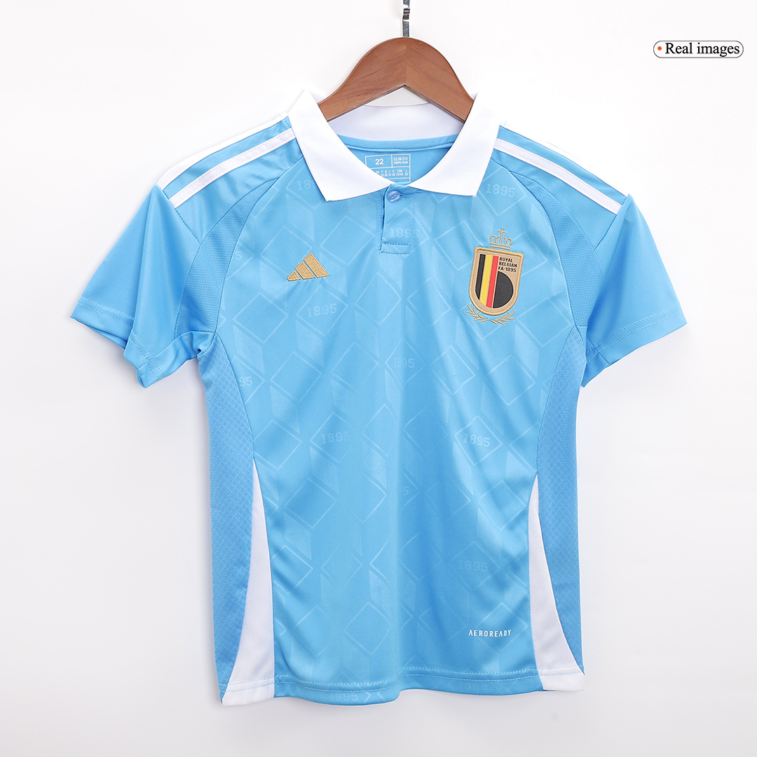 Kids Belgium Away Jersey Kit Euro 2024