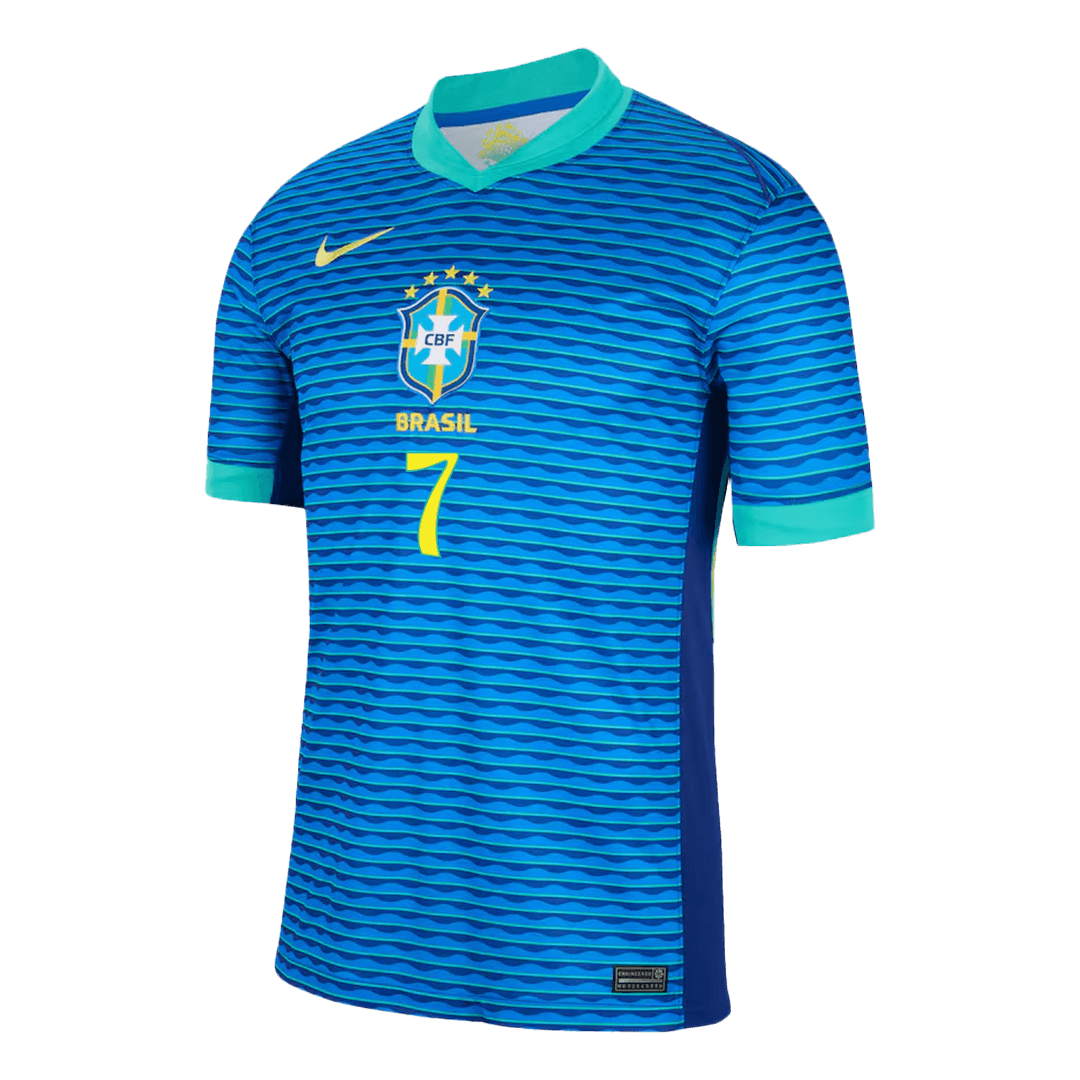 VINI JR. #7 Brazil Away Jersey Copa America 2024