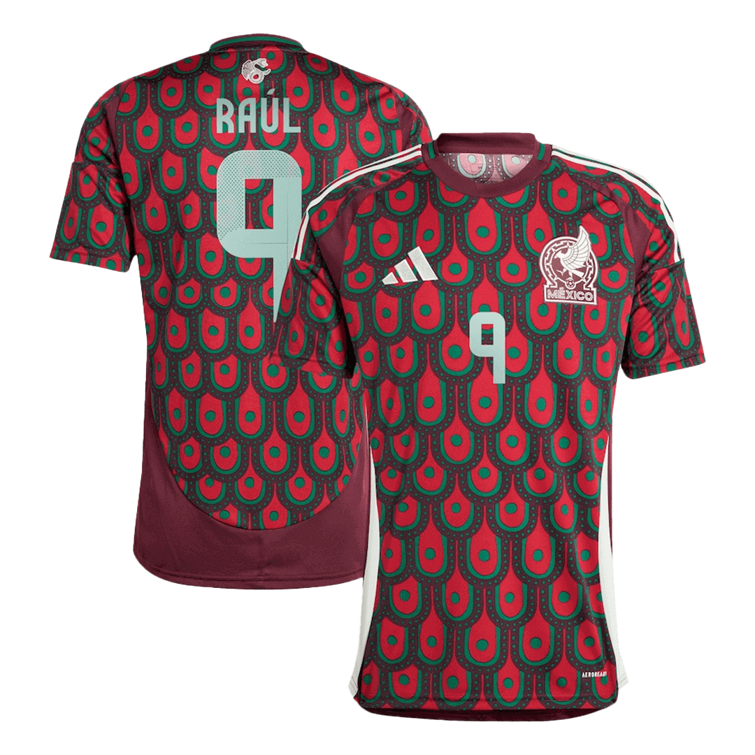 RAÚL #9 Mexico Home Jersey Copa America 2024