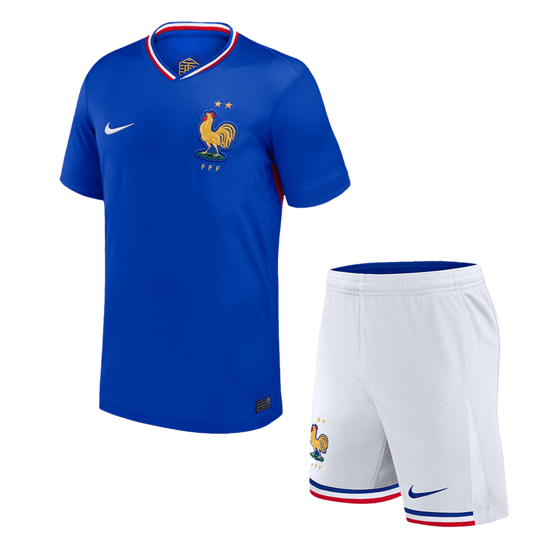 [Super Replica] France Home Kit(Jersey+Shorts) Euro 2024