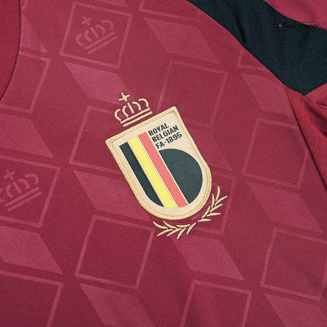 Kids Belgium Home Jersey Kit Euro 2024