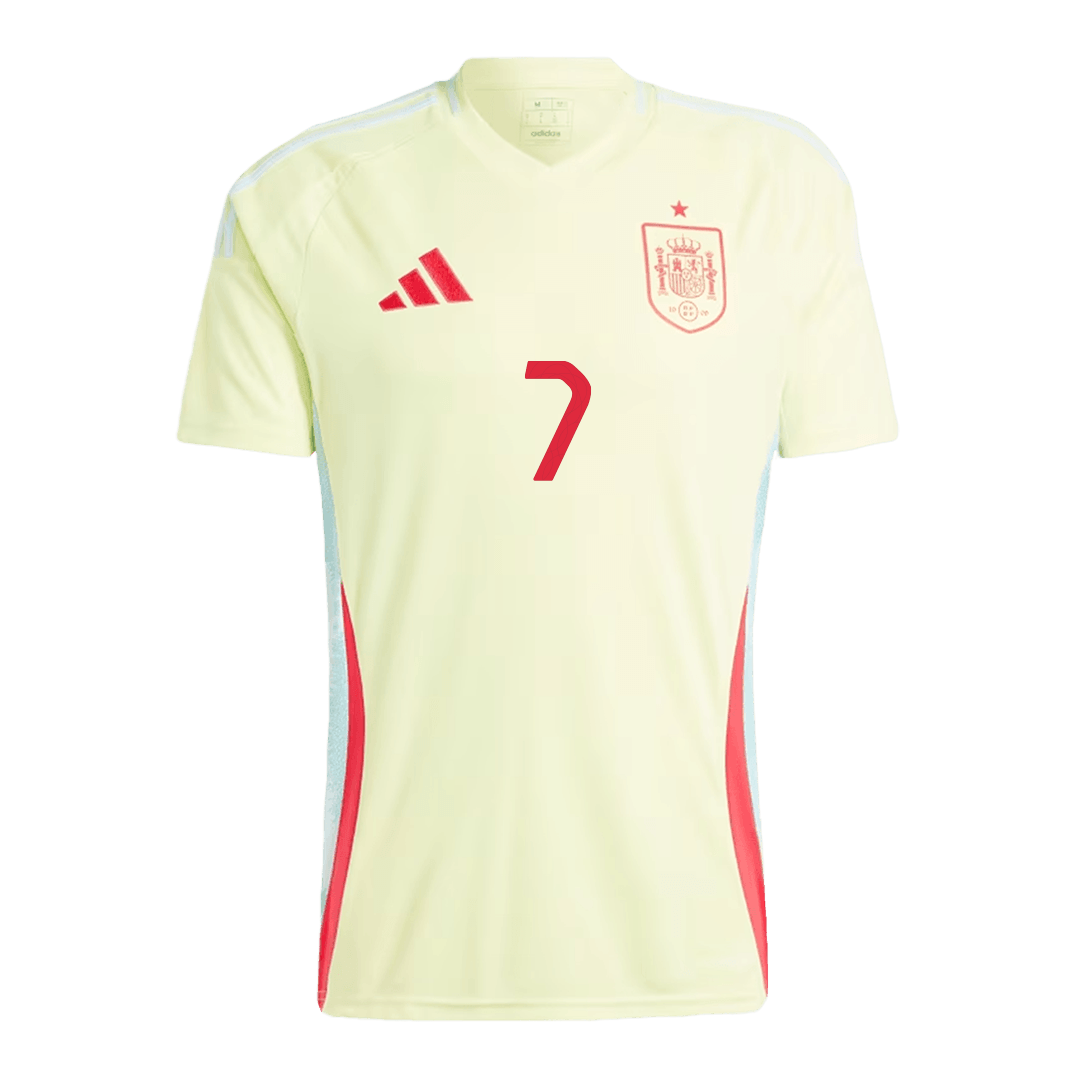 MORATA #7 Spain Away Jersey Euro 2024