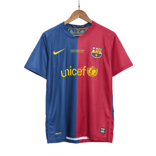 Barcelona UCL Final Retro Home Jersey 2008/09