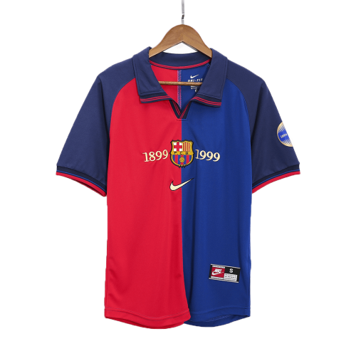 Barcelona Retro Jersey 100-Yeas Anniversary Home 1999/00