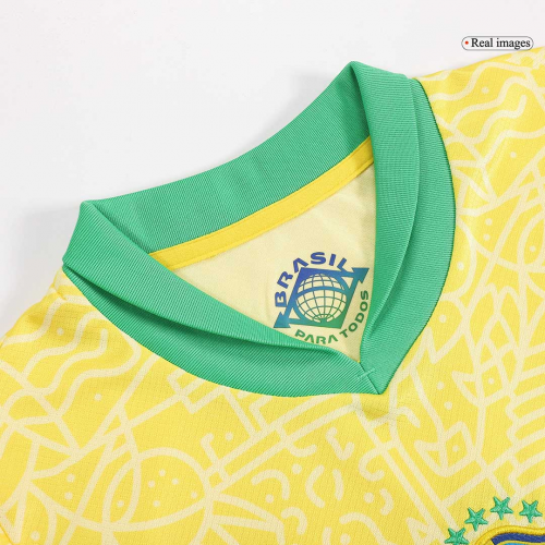 Kids Brazil Home Kit Copa America 2024