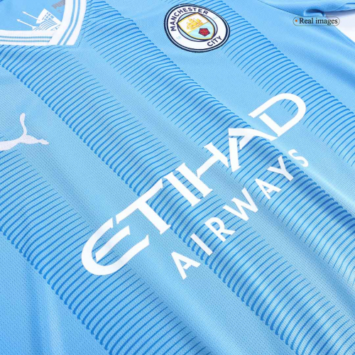 Discount [Super Replica] Manchester City Home Jersey 2023/24