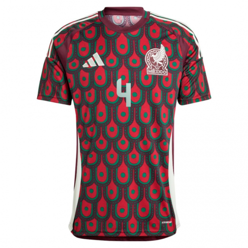 E.ÁLVAREZ #4 Mexico Home Jersey Copa America 2024