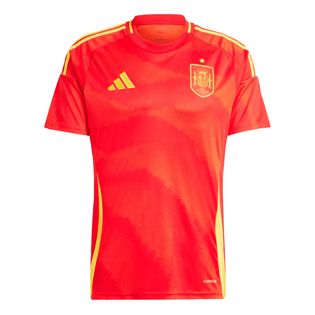 Spain Home Whole Kit(Jersey+Shorts+Socks) Euro 2024