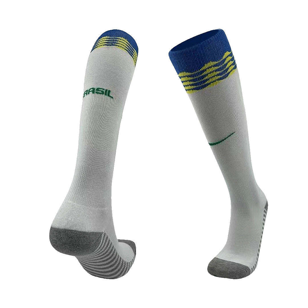 Brazil Home Soccer Socks 2024