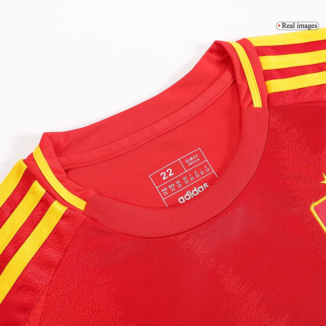 Kids Spain Home Full Jersey Kit Euro 2024