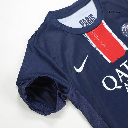 Kids PSG Home Kit Jersey+Shorts 2024/25