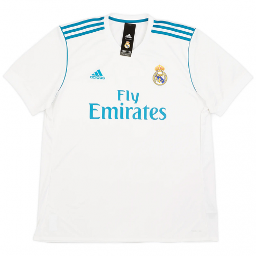 Ronaldo #7 Real Madrid Retro Jersey Home 2017/18