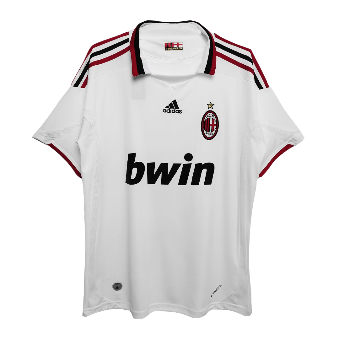 Ronaldinho #80 Retro AC Milan Away Jersey 2009/10