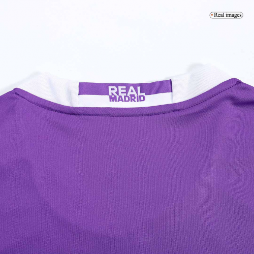 Ronaldo #7 Retro Real Madrid Long Sleeve Away Jersey 2016/17