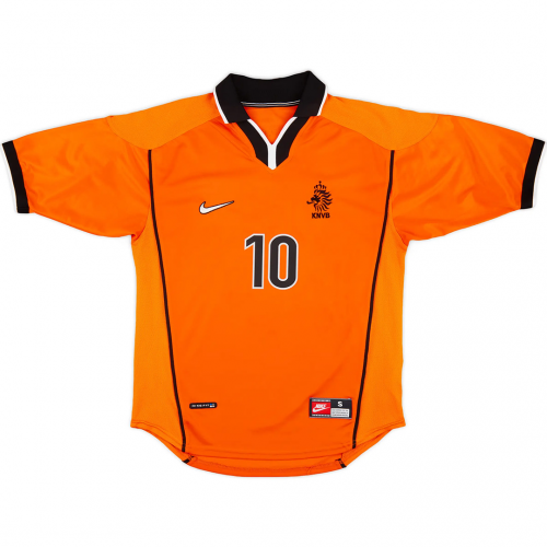 SEEDORF #10 Netherlands Retro Jersey Home World Cup 1998