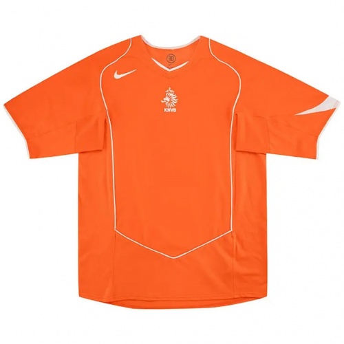 Netherlands Retro Jersey Home EURO 2004