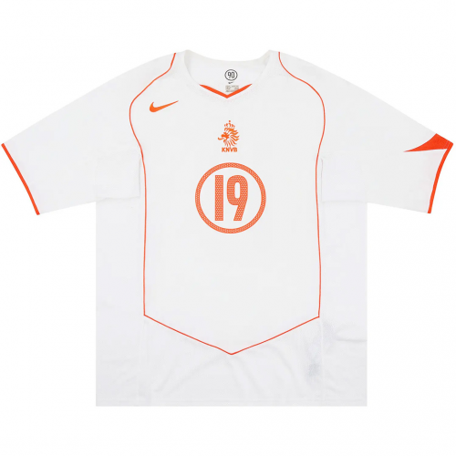 ROBBEN #19 Netherlands Retro Away Jersey EURO 2004