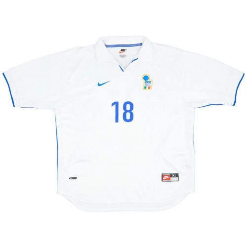 BAGGIO R #18 Italy Retro Jersey Away World Cup 1998