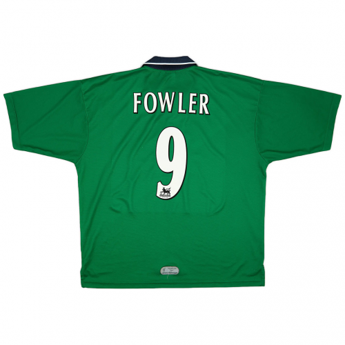 FOWLER #9 Liverpool Retro Jersey Away 1999/00