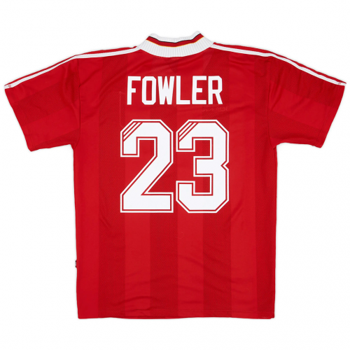 FOWLER #23 Liverpool Retro Home Jersey 1995/96