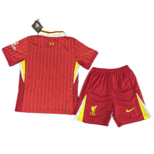 Kids Liverpool Home Kit Jersey+Shorts 2024/25