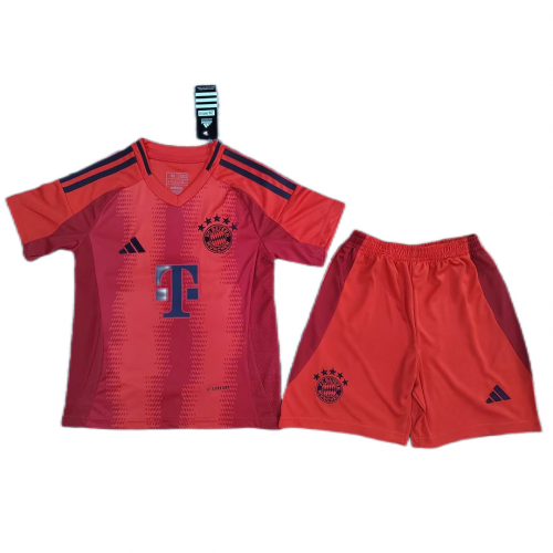 Kids Bayern Munich Home Kit Jersey+Shorts 2024/25