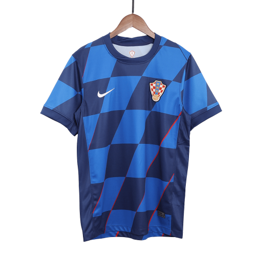 Men's Croatia Away Kit(Jersey+Shorts) Euro 2024