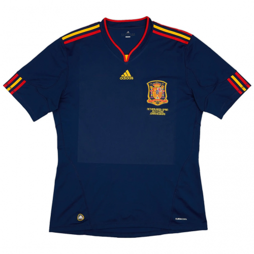 FABREGAS #10 Spain Retro Jersey Away World Cup Final 2010