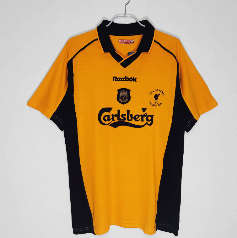 FOWLER #9 Liverpool Retro Jersey Away 2000/01