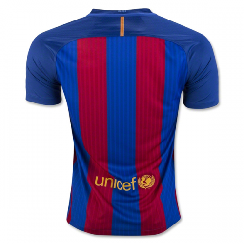 SUÁREZ #9 Barcelona Home Retro Jersey 2016/17