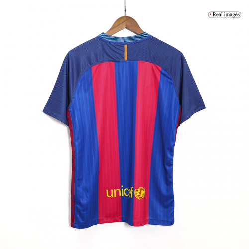 SUÁREZ #9 Barcelona Home Retro Jersey 2016/17