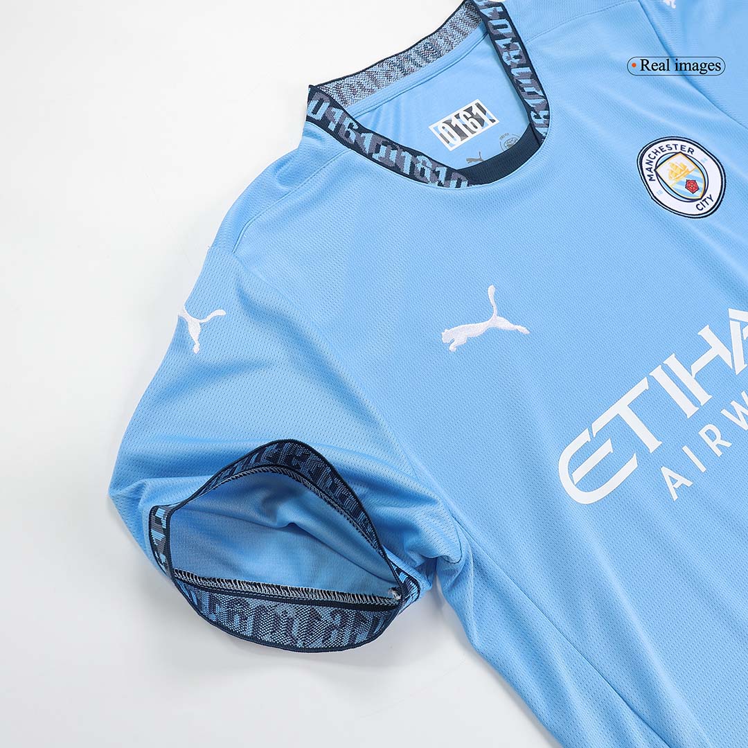 [Super Replica] Manchester City Home Kit(Jersey+Shorts) 2024/25