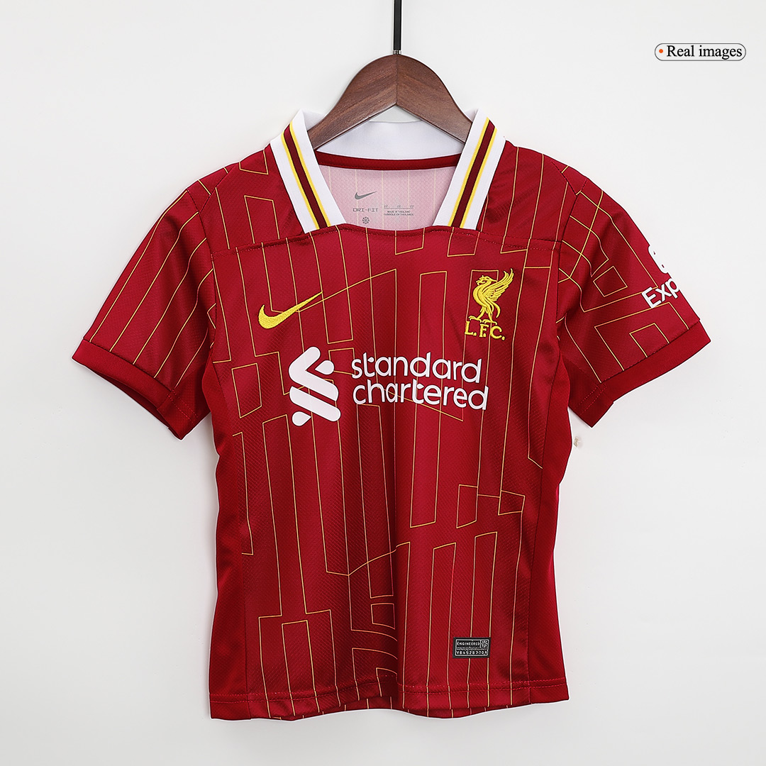 Kids Liverpool Home Full Jersey Kit 2024/25