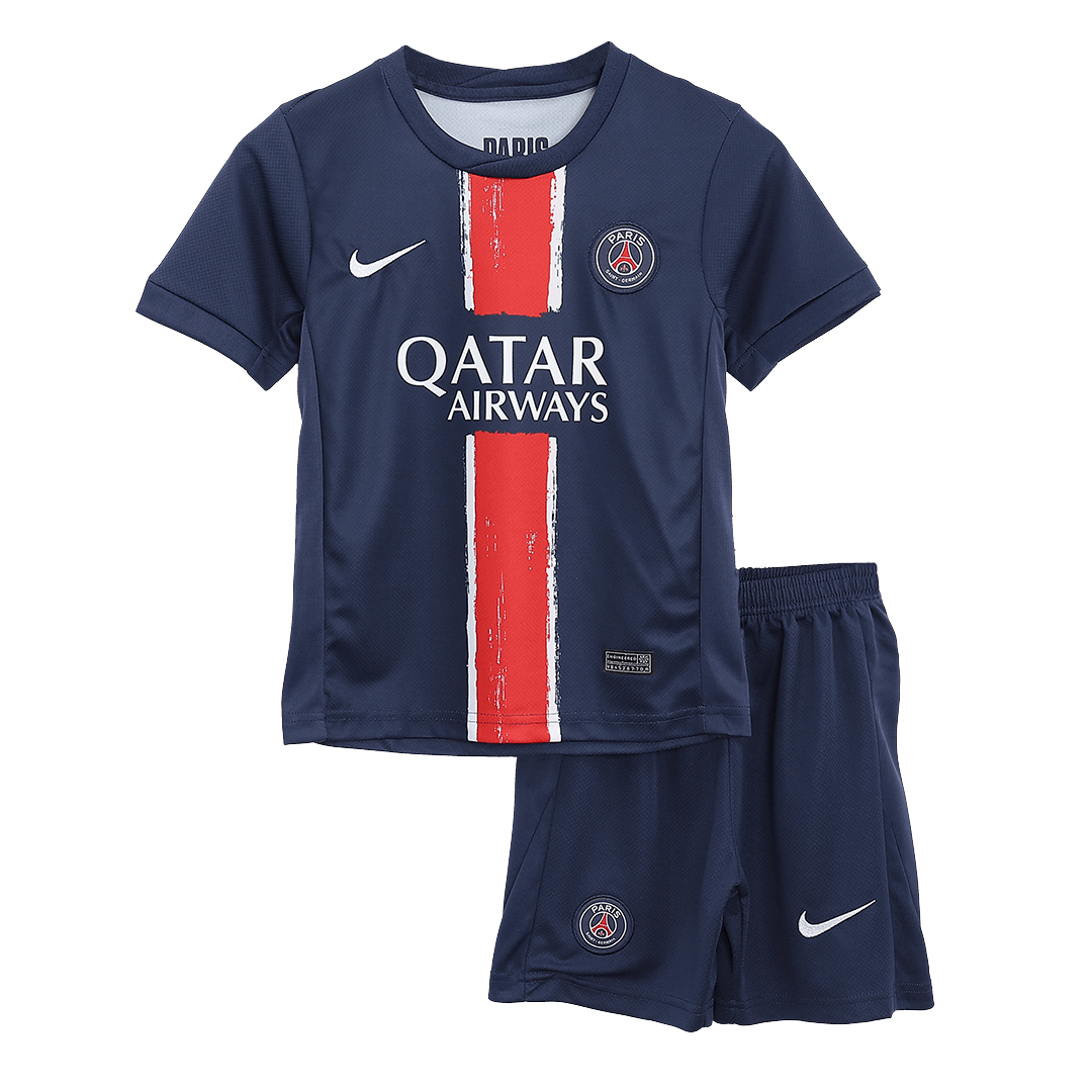 Kids PSG Home Full Kit(Jersey+Shorts+Socks) 2024/25