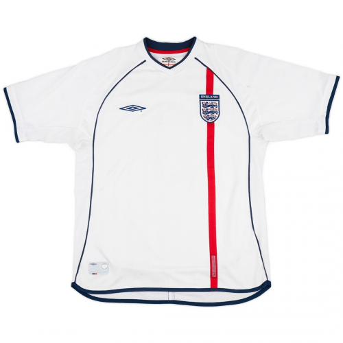 Retro England Home Jersey World Cup 2002