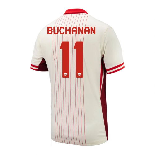 BUCHANAN #11 Canada Away Jersey Copa America 2024