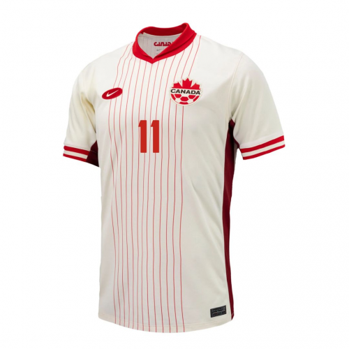 BUCHANAN #11 Canada Away Jersey Copa America 2024