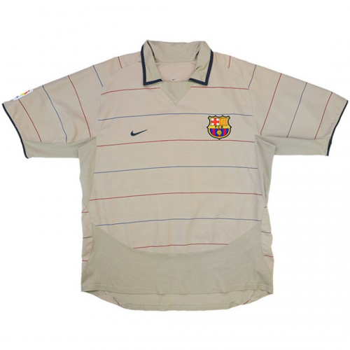 Ronaldinho #10 Retro Barcelona Away Jersey 2003/05