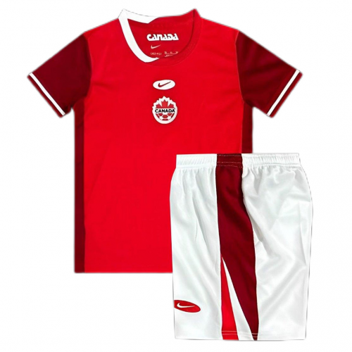 Kids Canada Home Kit Copa America 2024