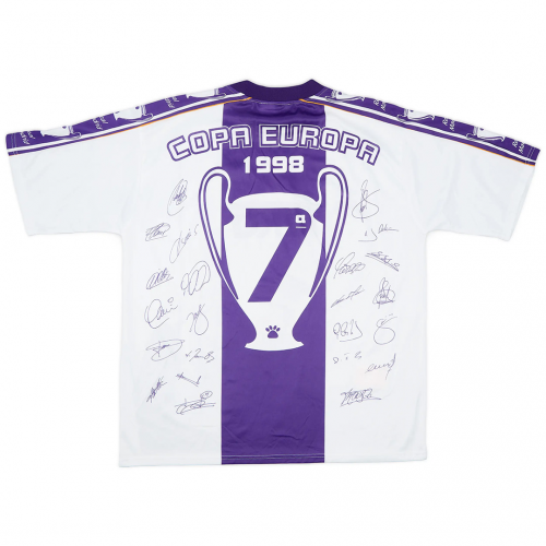 Retro Real Madrid 'Copa Europa 1998' Leisure Jersey 1997/98