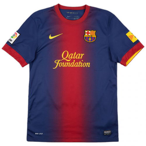 Messi #10 Barcelona Retro Jersey Home 2012/13