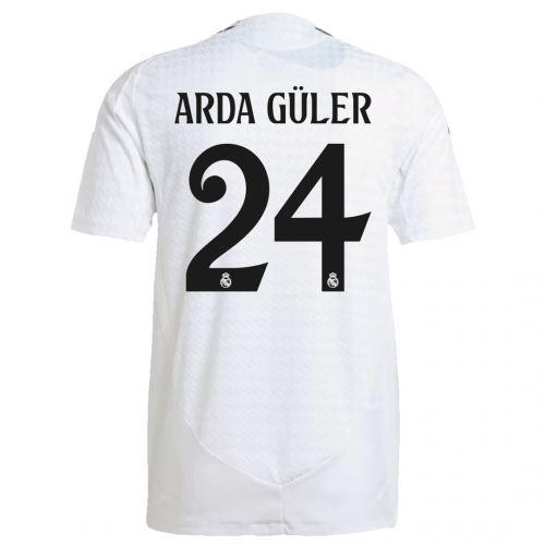 ARDA GÜLER #24 Real Madrid Home Jersey Player Version 2024/25