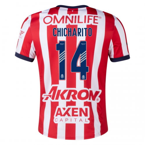 [Super Replica] CHICHARITO #14 Chivas Home Jersey 2024/25